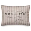 Most Wonderful Time of the Year Christmas Pillow