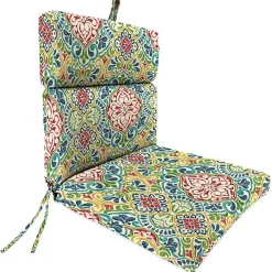 Multi Fiorella French Dining Chair Outdoor Cushion