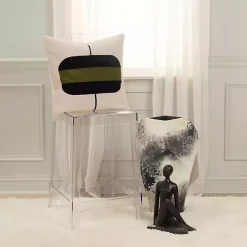 Multicolor Block Pillow