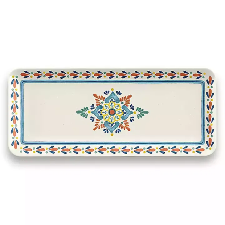 Multicolor Rio Melamine Platter