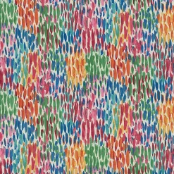 Multicolor Zinnia Outdoor Seat Cushions, Set of 2