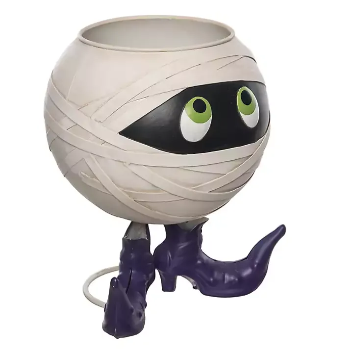 Mummy Halloween Candy Bowl