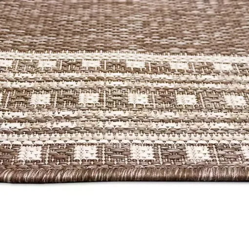 Natural Linear Macy Indoor/Outdoor Area Rug, 7x9