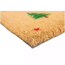 Natural Merry Bright Tree Coir Doormat, 29 in.