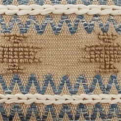 Natural Multi Texture Chindi Jute Pillow