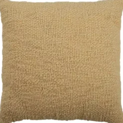 Natural Soft Nubby Woven Pillow