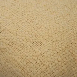 Natural Soft Nubby Woven Pillow