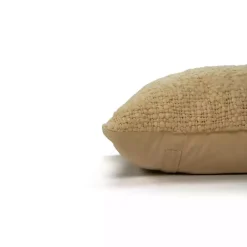 Natural Soft Nubby Woven Pillow