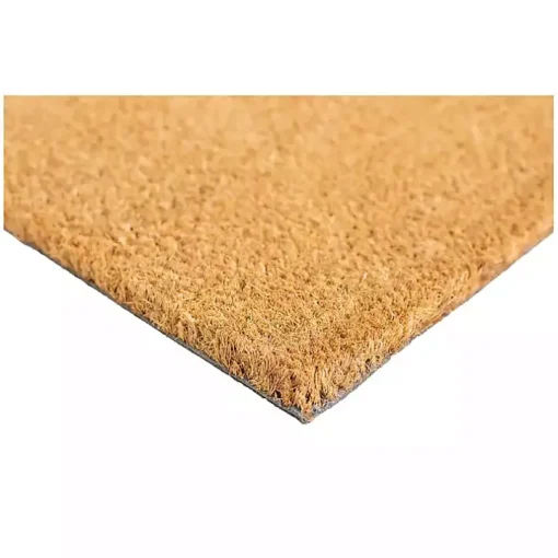 Natural Tan Coir Skull Doormat