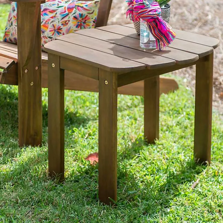 Natural Warren Adirondack Outdoor Accent Table