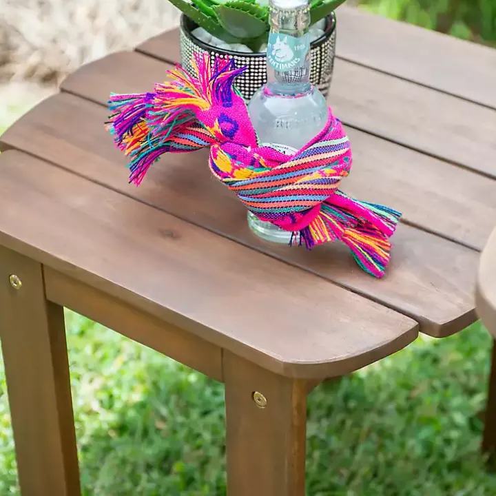 Natural Warren Adirondack Outdoor Accent Table