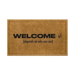 Natural Welcome-ish Doormat