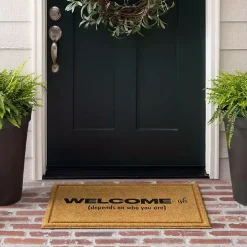 Natural Welcome-ish Doormat