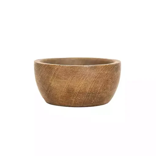 Natural Wood Pinch Bowls, Set of 3