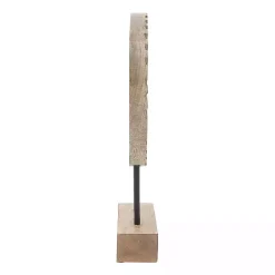 Natural Wood Pinwheel Figurine