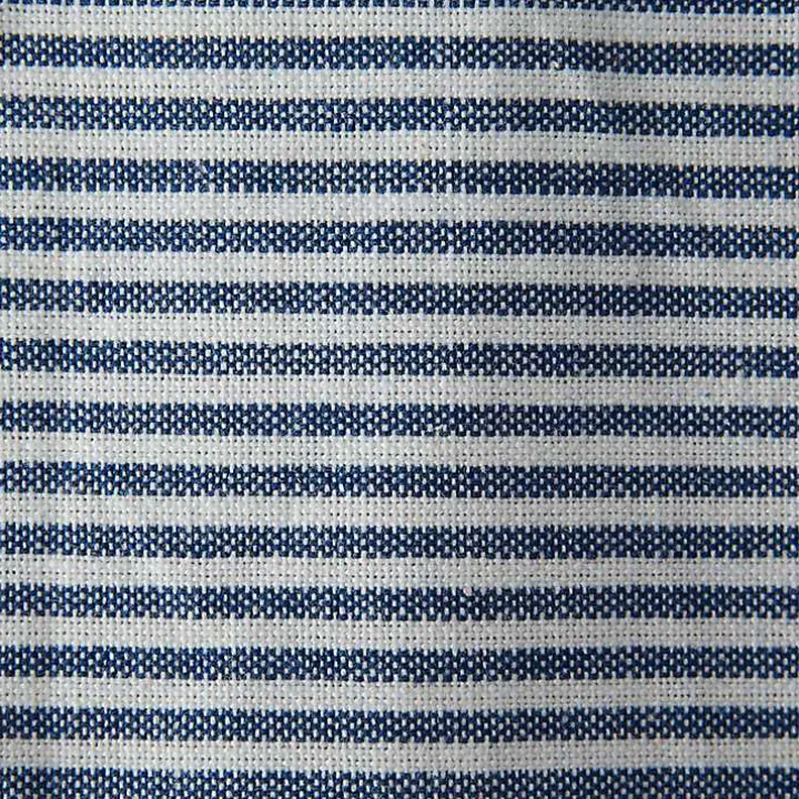 Navy and White Mixed Check Towels, Set of 3