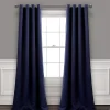 Navy Blackout Curtain Panel Set, 95 in.