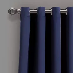 Navy Blackout Curtain Panel Set, 95 in.