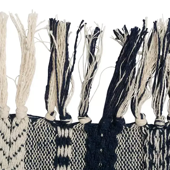 Navy Braided Stripe Table Runner, 72 in.