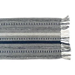 Navy Braided Stripe Table Runner, 72 in.
