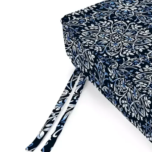Navy Dresden Outdoor Settee Cushion