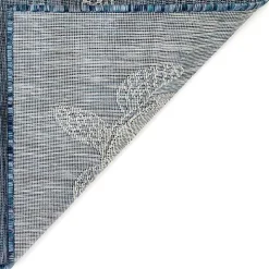 Navy Harrison Turtle Indoor/Outdoor Area Rug, 7x9