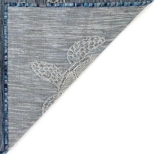 Navy Harrison Turtle Indoor/Outdoor Area Rug, 7x9