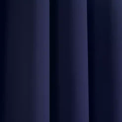 Navy Knotted Curtain Panel Set, 84 in.