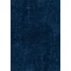 Navy Shag Washable Area Rug, 6x9