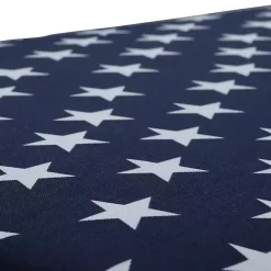 Navy Stars Outdoor Throw Pillows, Set of 2
