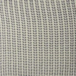 Navy Trapeze Organic Cotton Throw Pillow