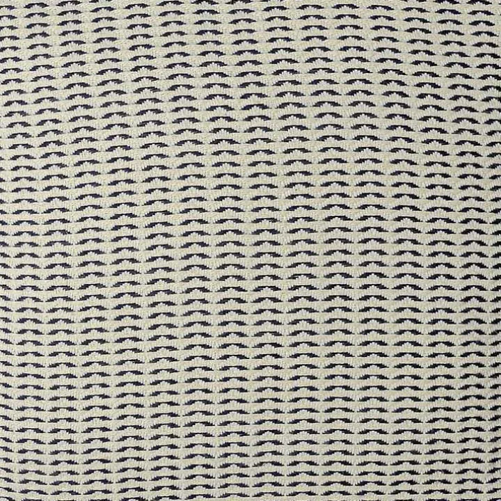 Navy Trapeze Organic Cotton Throw Pillow