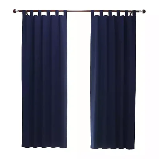 Navy Weathermate Blackout Curtain Panel, 95 in.