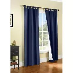 Navy Weathermate Blackout Curtain Panel, 95 in.