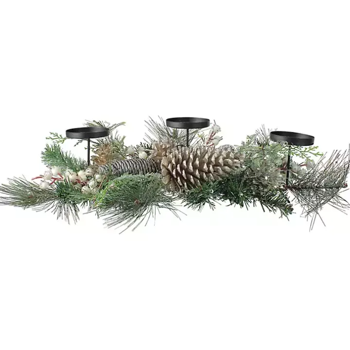 Needle Pine and Berries Centerpiece