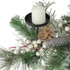 Needle Pine and Berries Centerpiece