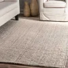 Neely Solid Jute Area Rug, 5x8