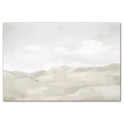 Neutral Abstract Canvas Art Print