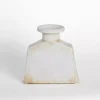 Neutral Distressed Pentagon Vase, 6 in.