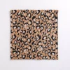 Neutral Leopard Print Fleece Throw