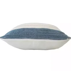 Neutral Striped Outdoor Pillow