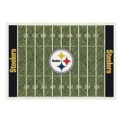 NFL Pittsburgh Steelers Home Field Area Rug, 6x8
