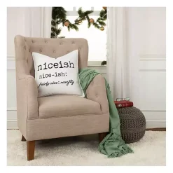 Niceish Definition Christmas Throw Pillow