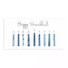 Nine Candles of Hanukkah Canvas Art Print