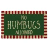 No Humbugs Doormat