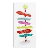North Pole Directions Canvas Art Print