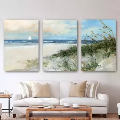 Oak Island Sunrise Canvas Art Prints, 32x48
