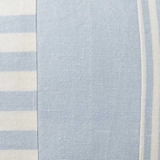 Ocean Asymmetrical Stripes Lumbar Pillow