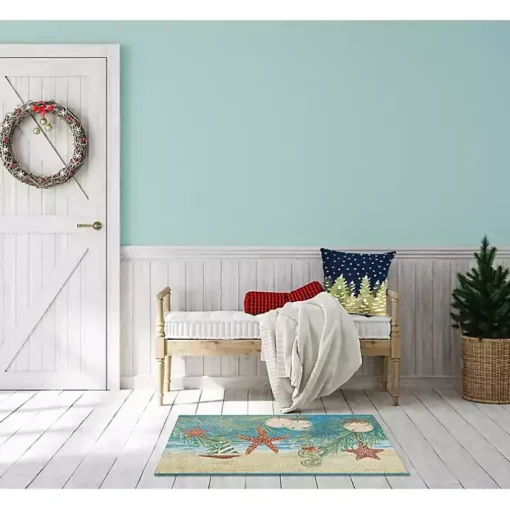 Ocean Holiday Accent Rug, 24x34