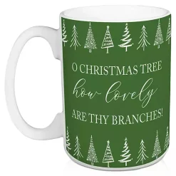 Oh Christmas Tree Mugs, Set of 2